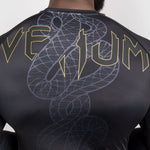 Rashguard Venum Serpenti lange mouwen Zwart