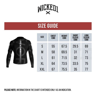 Rashguard Wicked One Kruz lange mouwen