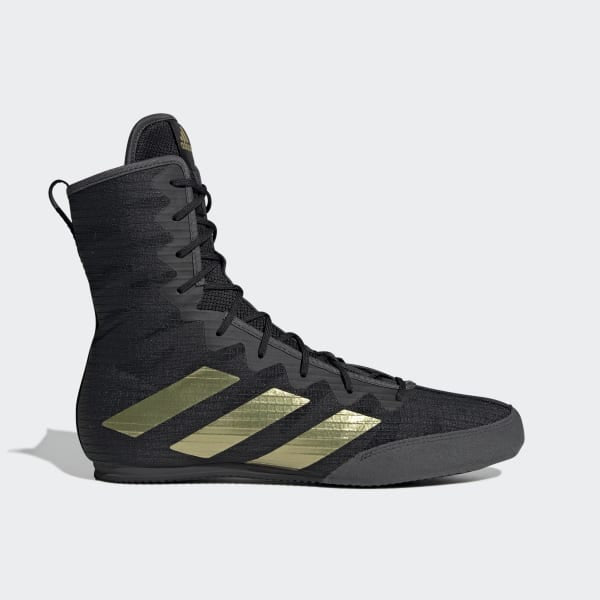 Boksschoenen Adidas Box Hog Zwart-goud