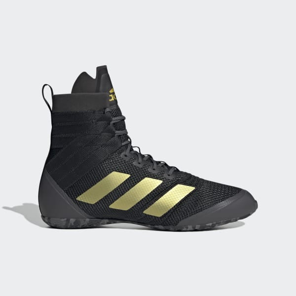 Boksschoenen Adidas Speedex 18 Zwart-goud – Combat Arena
