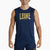 Mouwloos Leone DNA Logo ABX705 Blauw