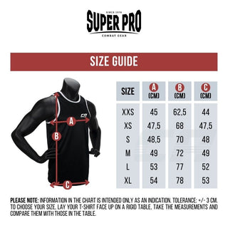 Tank top boksen Super Pro Combat Gear Club