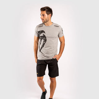 T-shirt in Katoen Venum Giant Grijs-Zwart
