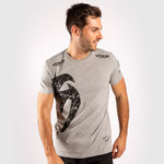 T-shirt in Katoen Venum Giant Grijs-Zwart