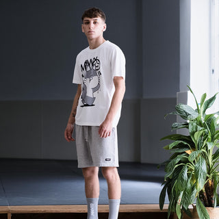 T-shirt Manto Debza bianco-Combat Arena