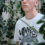 T-shirt Manto Debza bianco-Combat Arena