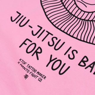 T-shirt Manto x KTOF Balaclava Rosa-Combat Arena