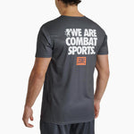 T-shirt tecnica Leone Logo Wacs ABX126 Grigio-Combat Arena