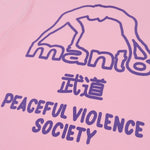 T-shirt Manto Society 25 roze
