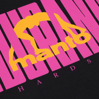 T-shirt Manto Muur Zwart