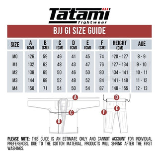 BJJ Pak kind Tatami Fightwear Nova Absolute Nero