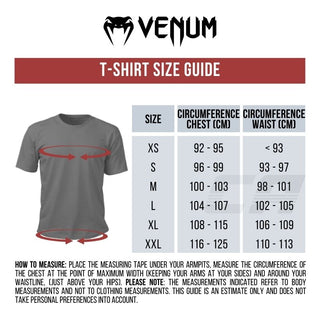 T-shirt Venum Muay Thai VT Zwart-Goud