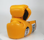 Bokshandschoenen Cleto Reyes Professionele CB2 Geel met veters