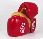 Bokshandschoenen Cleto Reyes Hoge Precisie Training CE7 Rood-Goud