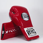 Bokshandschoenen Cleto Reyes Safetec CB4 Rood met veters