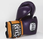 Bokshandschoenen Cleto Reyes Sparren CE6 Paars-Goud