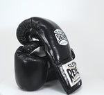 Bokshandschoenen Cleto Reyes Professionele CB2 Zwart met veters