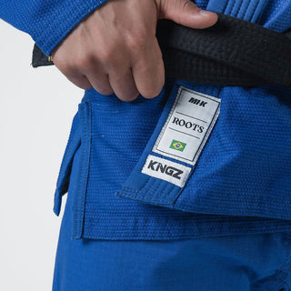 BJJ Gi Kingz MI-K Roots IBJJF Blu-Combat Arena