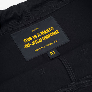 BJJ Pak Manto Basis 3.0 Zwart-oranje-Combat Arena