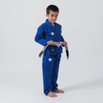 BJJ Pak kind Kingz Kore V2 IBJJF Blauw 