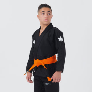 BJJ Pak kind Kingz Kore V2 IBJJF Zwart 