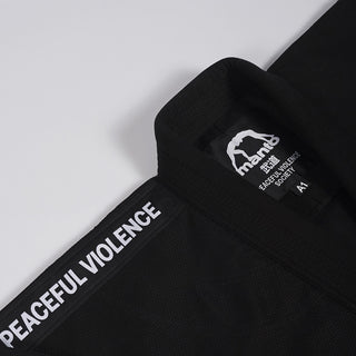 BJJ Pak Manto Society zwart