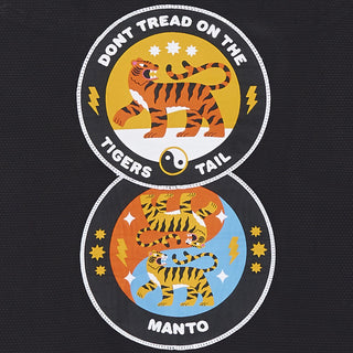 BJJ Pak Manto Tiger's Tail Zwart 