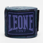 Bendaggi fasce mani 3,5 mt Leone AB705 Blu-verde Camo-Combat Arena