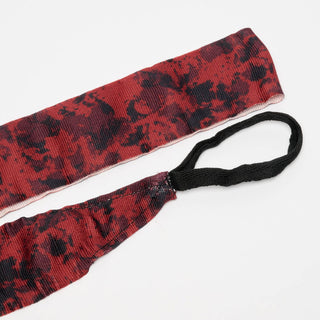 Bendaggi fasce mani 3,5 mt Leone AB705 Rosso-nero Camo-Combat Arena