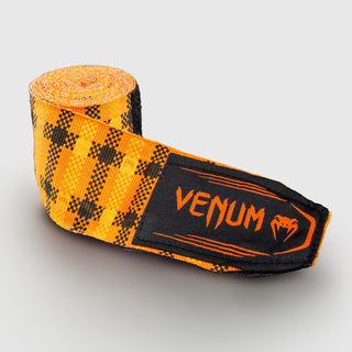 Bendaggi fasce mani Venum Tartan Arancione-Combat Arena