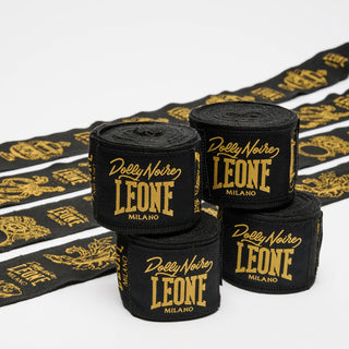 Bandages 3,5 m Leone x Dolly Noire AB705PDN 4-pack 