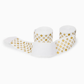 Bandages Di Nardo 5 m wit-goud 