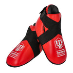 Voetenbeschermers Punt Fighting Meesters WAKO Rood 