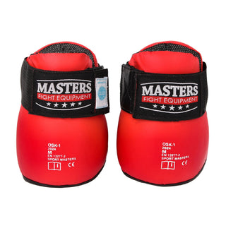 Voetenbeschermers Punt Fighting Meesters WAKO Rood 