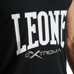 Tank top Leone Logo ABX118 Zwart 