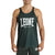 Tank top Leone Logo ABX118 Groen 