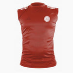 Tank top kickboksen Adidas Punch Line WAKO Rood 