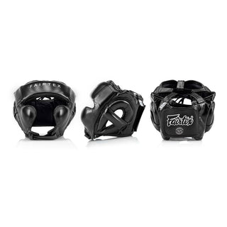 Helm Fairtex Pro Boxing HG18 met wangbeschermers-Combat Arena