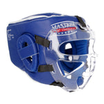 Helm met vizier Masters WAKO Blauw 