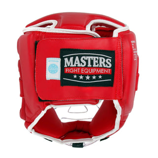 Helm met vizier Masters WAKO Rood 