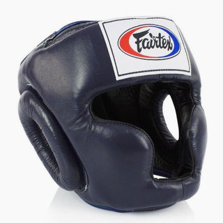 Volledige dekking HG3-blauw helm Fairtex 
