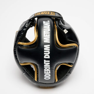 Hoofdbeschermer Leone IUTER Barbed Wire CS01IU Zwart-Combat Arena