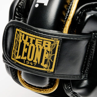 Hoofdbeschermer Leone IUTER Barbed Wire CS01IU Zwart-Combat Arena