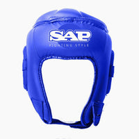 Hoofdbeschermer SAP Super Pro WAKO Blauw-Combat Arena
