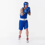 Hoofdbeschermer Sting Competition Goedgekeurd World Boxing Blauw 