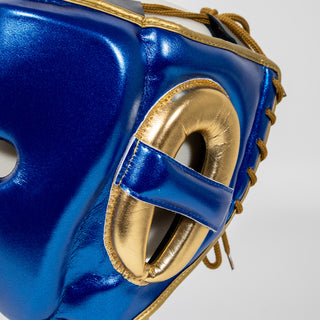 Hoofdbeschermer Adidas Pro Blauw-goud 