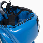 Hoofdbeschermer Cleto Reyes met blauwe parazigomen