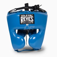 Casco Cleto Reyes met wangbeschermers Blauw-Combat Arena