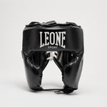 Hoofdbeschermer Leone Sport Augusto Classico Zwart met wangbeschermers 