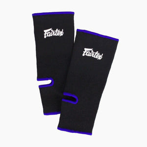 Enkelbeschermers Fairtex AS1 Zwart-blauw-Combat Arena